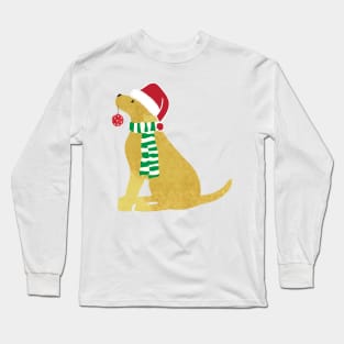 Christmas Golden Retriever Holiday Dog Long Sleeve T-Shirt